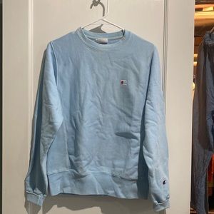 Champion crewneck baby blue